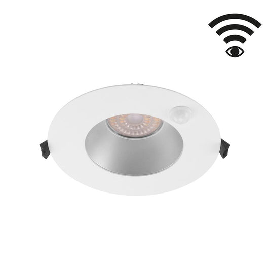 Reflector downlight mat | Ø180mm | wit | 3-CCT | 6~11W | PIR