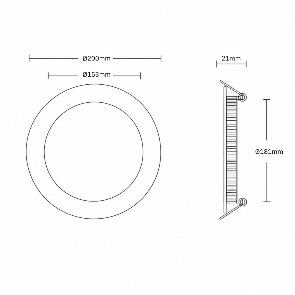 Downlight plat