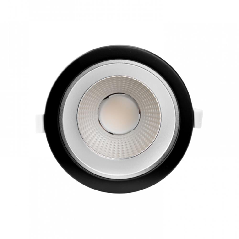 Reflector downlight eco zwart | Ø232mm | 28W | 3-CCT