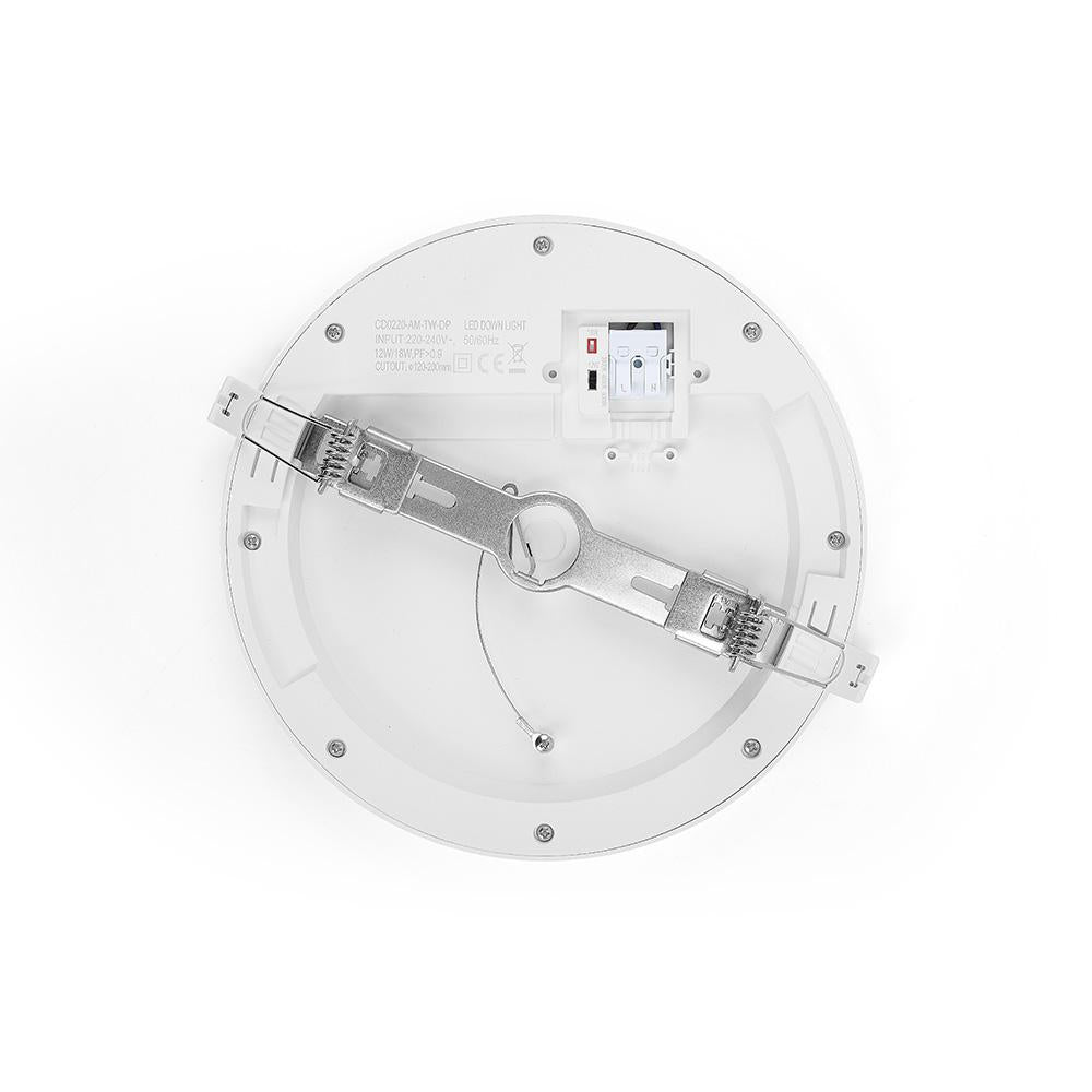 Plafondlamp 18W | 3-CCT | inbouw/opbouw