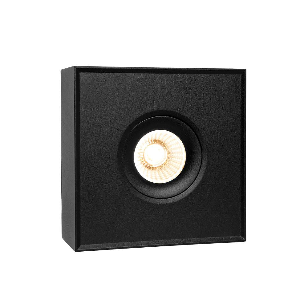 Plafondlamp 8W | 60° | dim to warm 3000~2000K | zwart