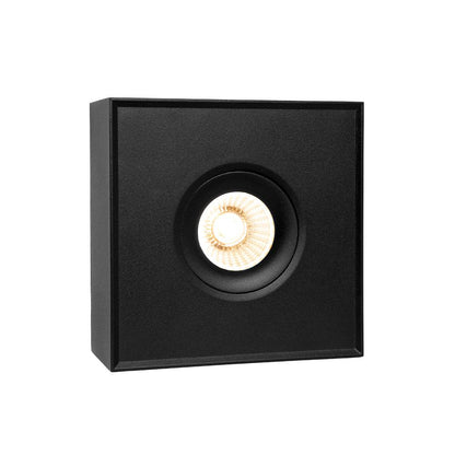Plafondlamp 8W | 60° | dim to warm 3000~2000K | zwart
