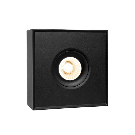 Plafondlamp 8W | 60° | dim to warm 3000~2000K | zwart