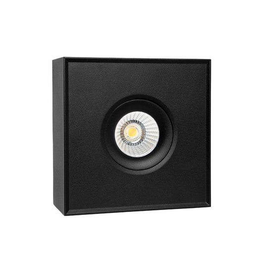 Plafondlamp 8W | 60° | dim to warm 3000~2000K | zwart