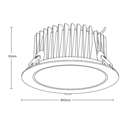 Downlight Ø95mm