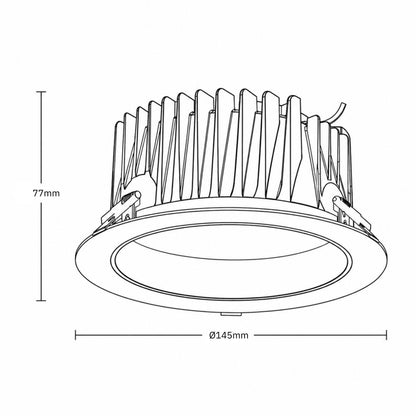 Reflector downlight