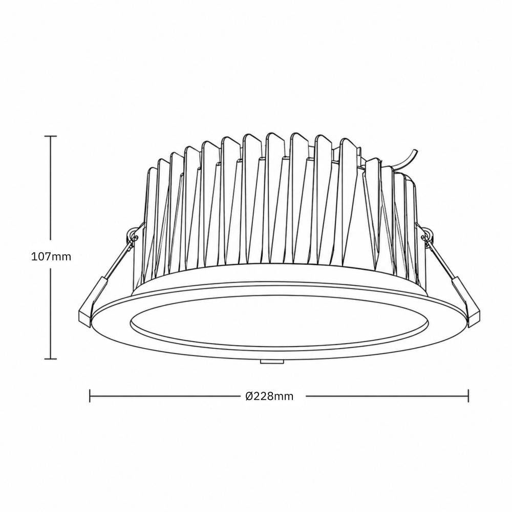 Reflector downlight