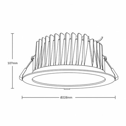 Reflector downlight