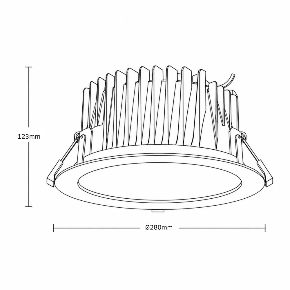 Reflector downlight