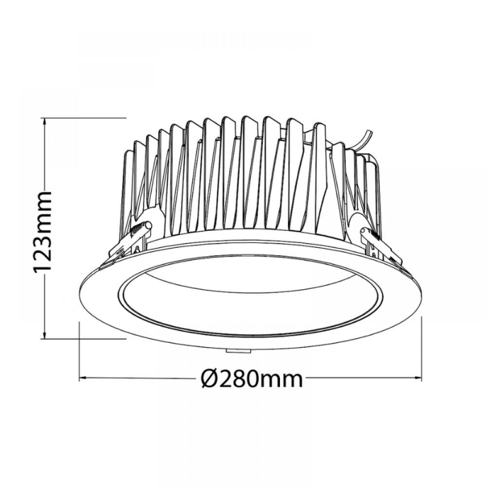 Reflector downlight