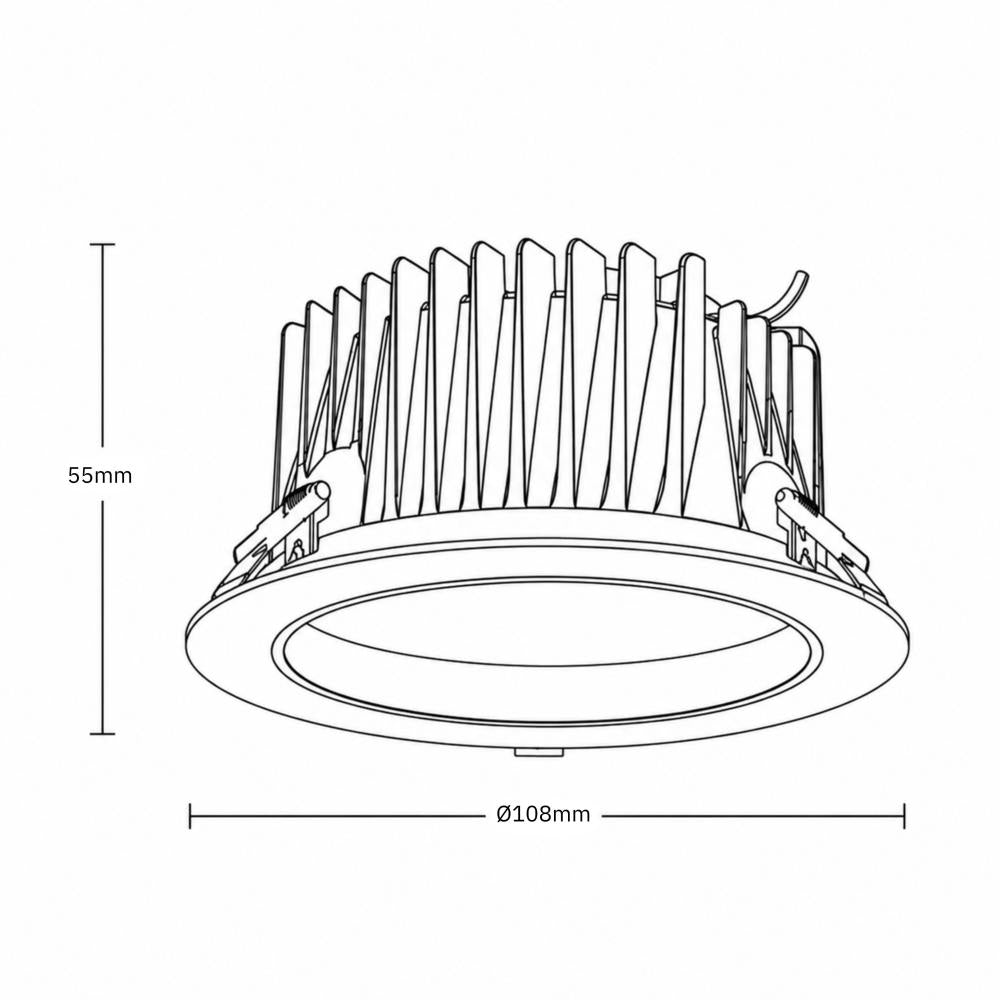 Reflector downlight