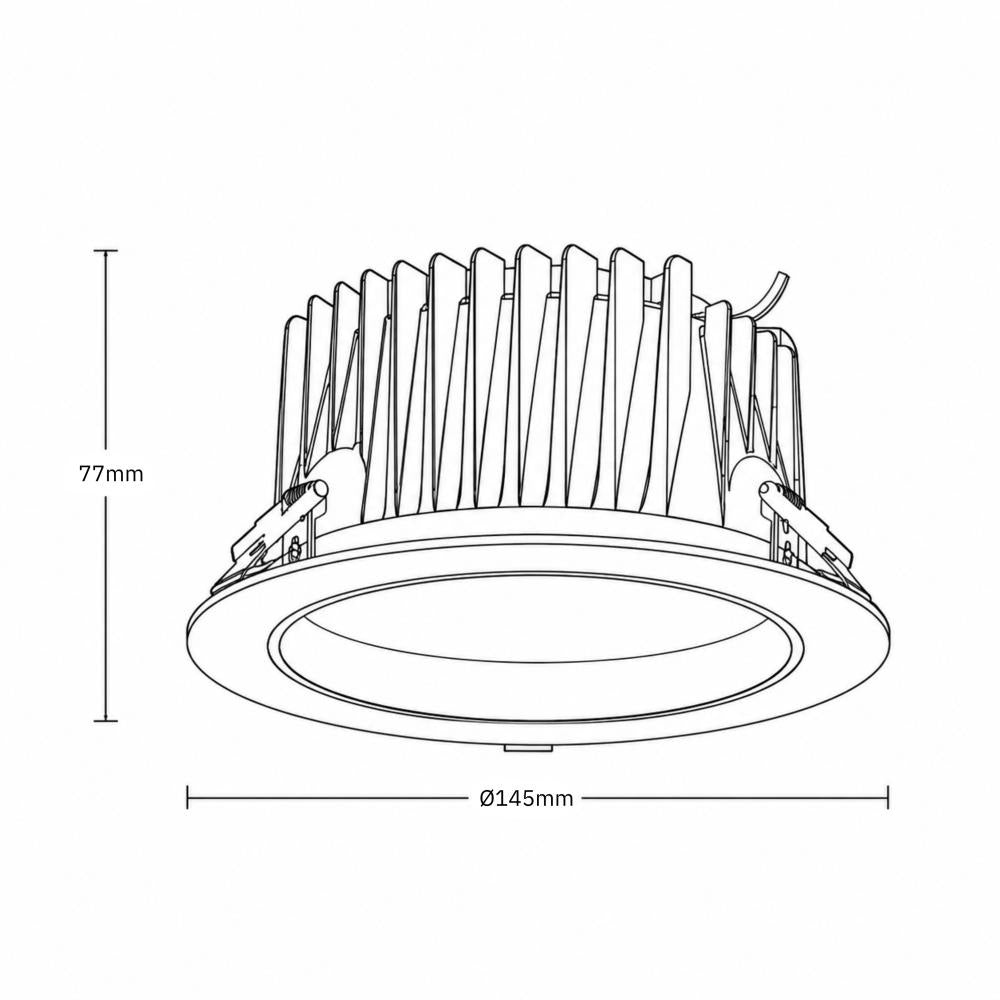 Reflector downlight
