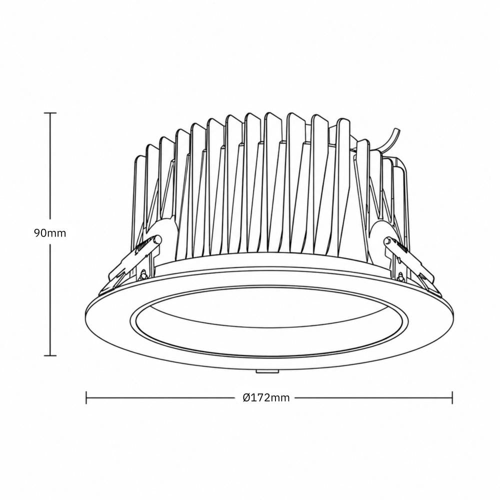Reflector downlight