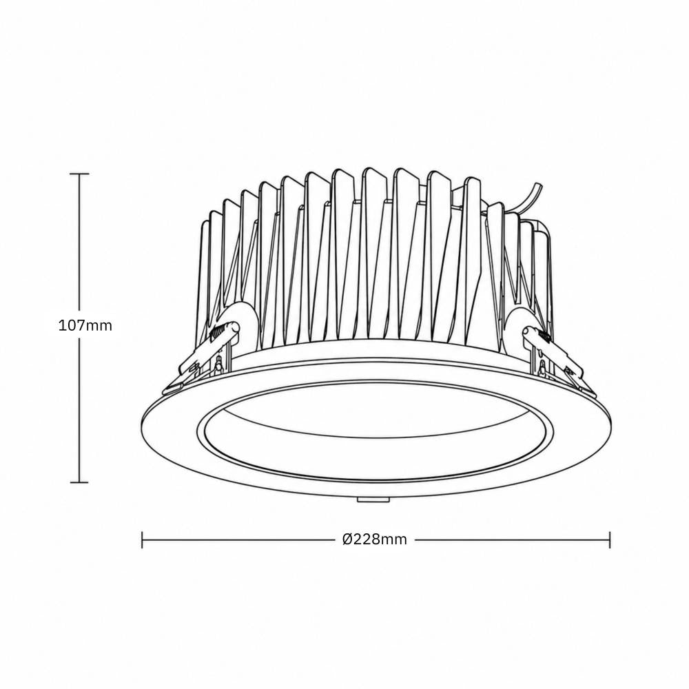 Reflector downlight