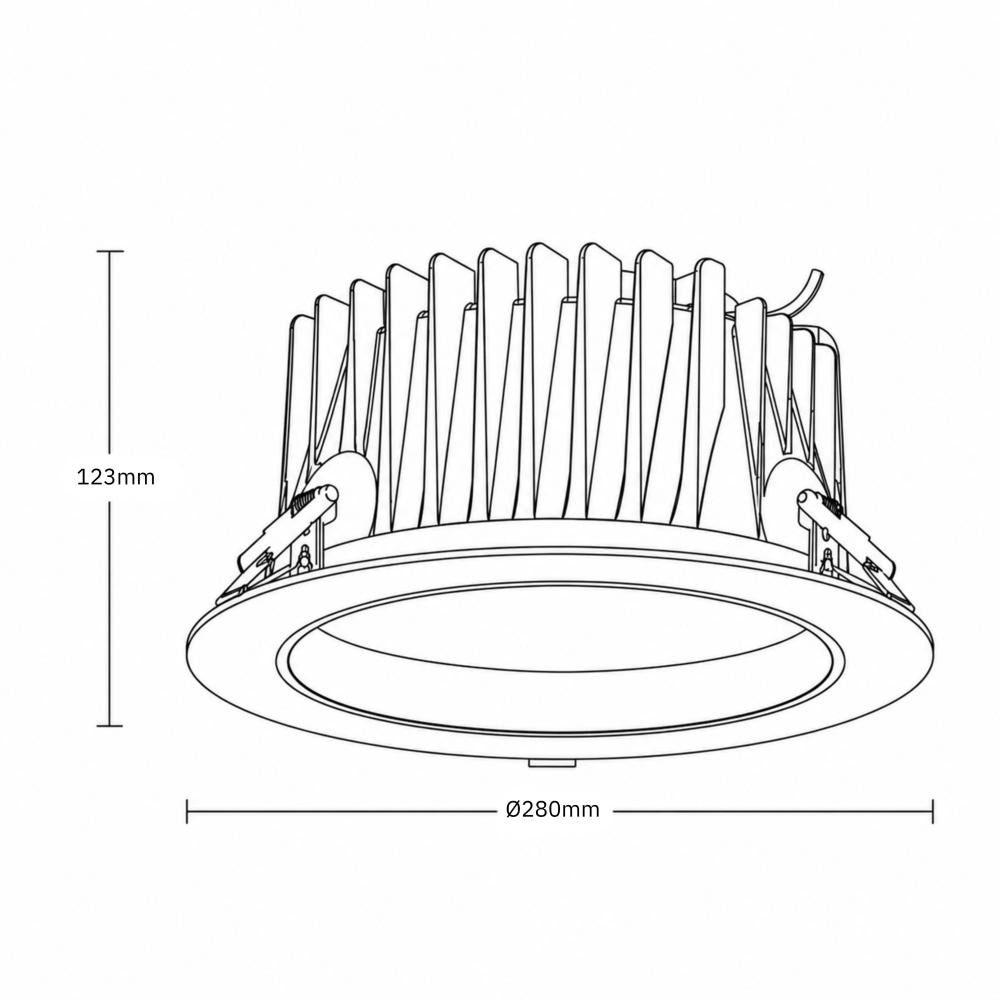 Reflector downlight
