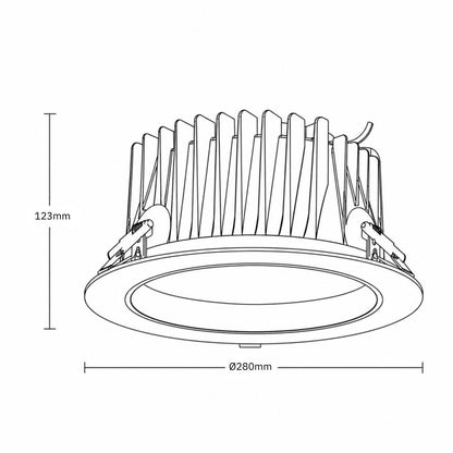 Reflector downlight