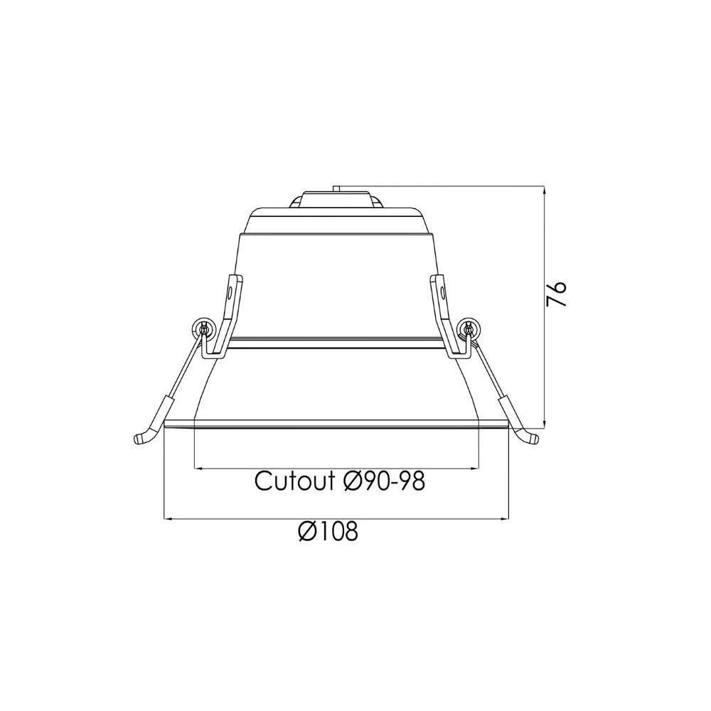 Downlight | Ø108mm