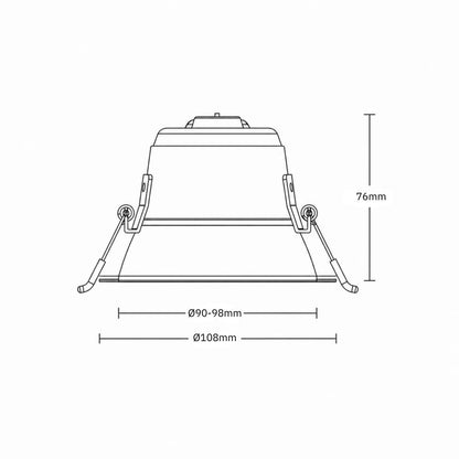 Downlight | Ø108mm