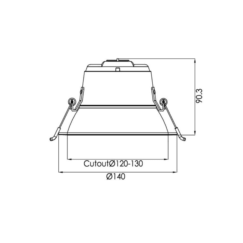 Downlight | Ø140mm
