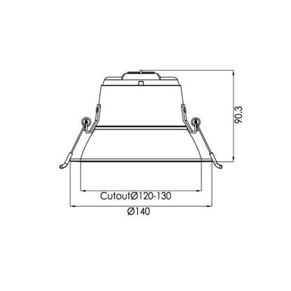 Downlight | Ø140mm