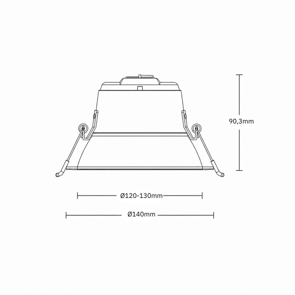 Downlight | Ø140mm