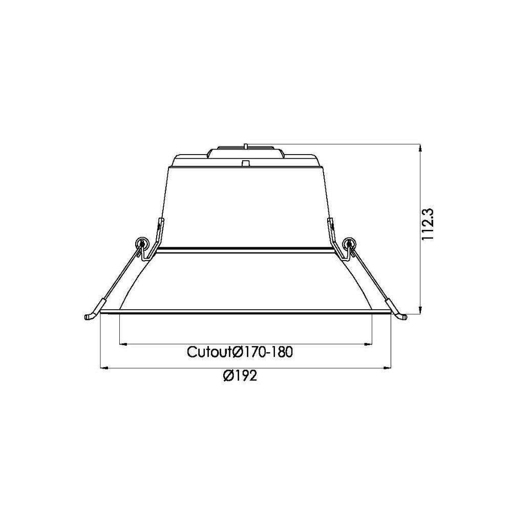 Downlight | Ø192mm