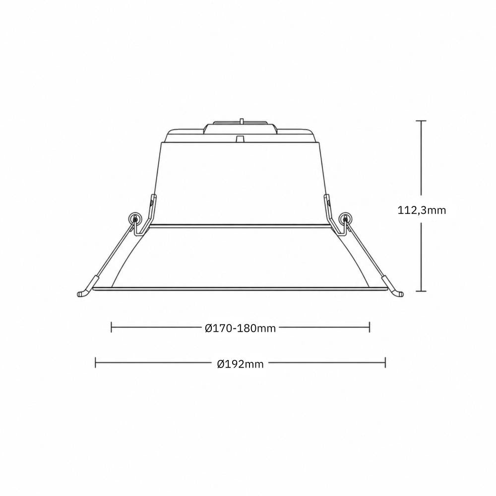 Downlight | Ø192mm