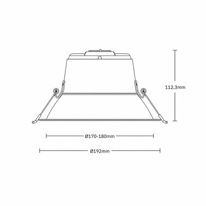 Downlight | Ø192mm