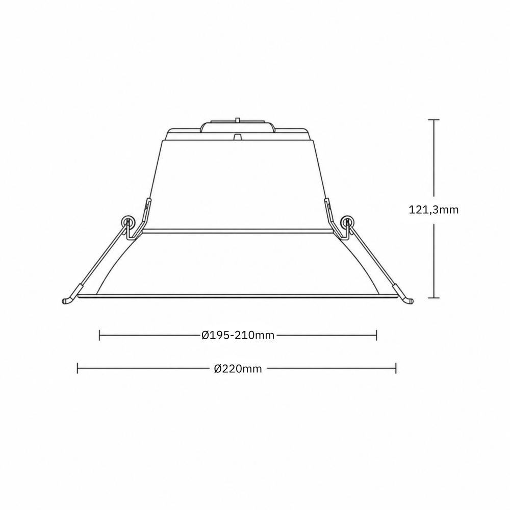 Downlight | Ø220mm