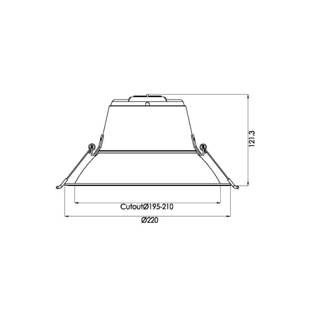 Downlight | Ø220mm
