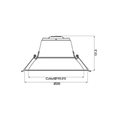 Downlight | Ø220mm