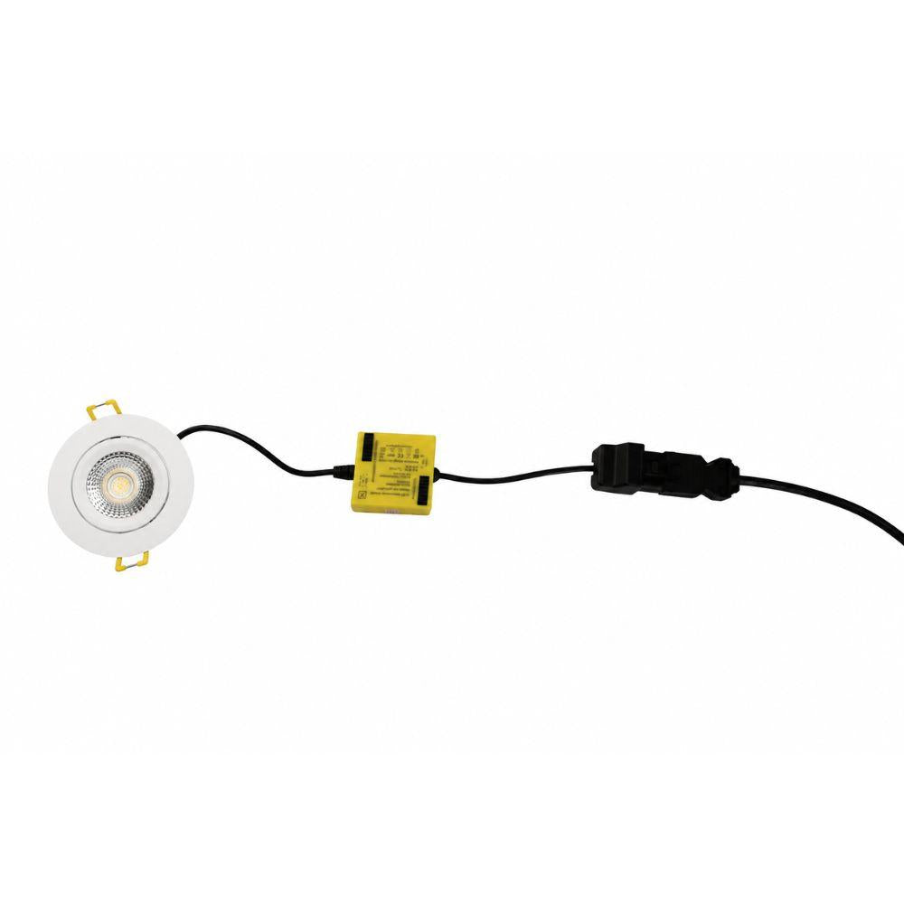Spot | Ø82mm | rond | wit | 5W | RGBTW | Dimmit