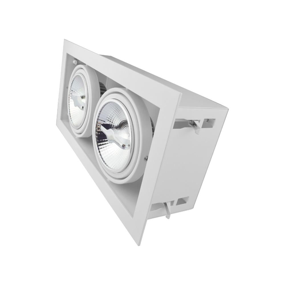 Inbouw/trimless armatuur 2x AR111