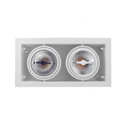 Inbouw/trimless armatuur 2x AR111