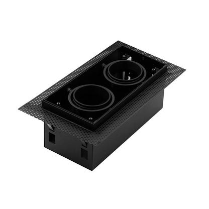 Inbouw/trimless armatuur 2x 50mm