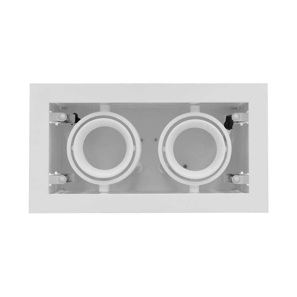 Inbouw/trimless armatuur 2x 50mm