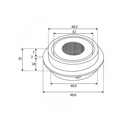 LED spot universeel COB | 350mA | 3,3W