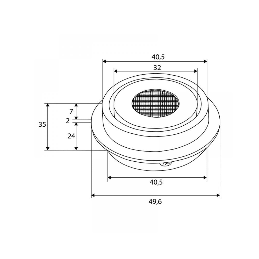 LED spot universeel COB | 350mA | 3,3W