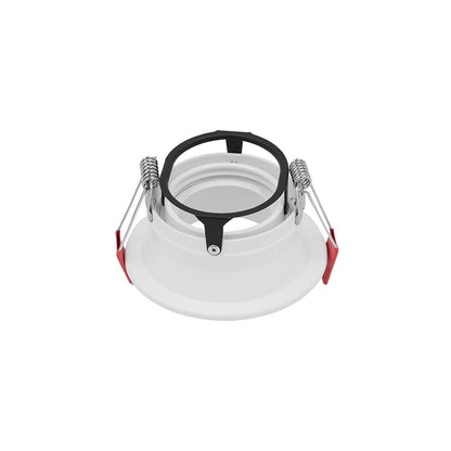 Inbouwarmatuur 50mm | wit | rond | Ø90mm | verstelbaar