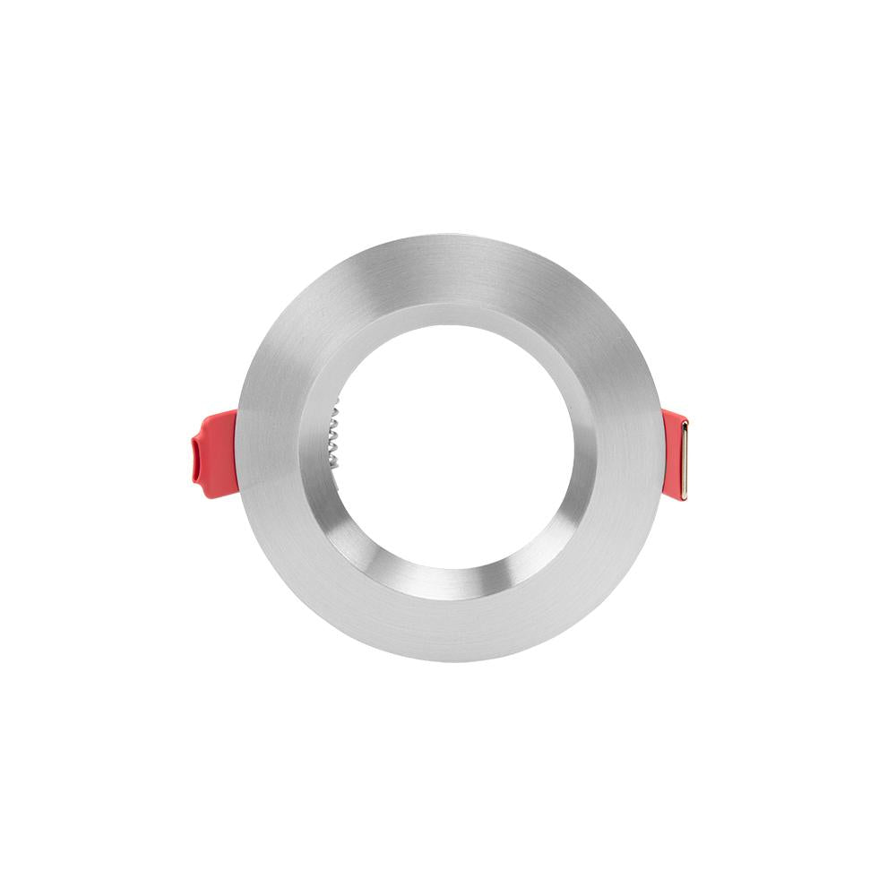Inbouwarmatuur 50mm | alu | rond | Ø80mm