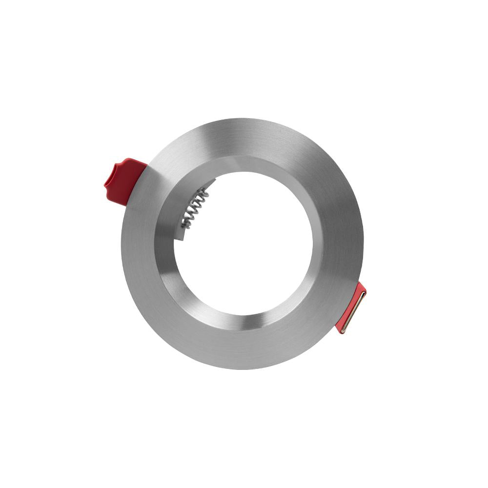 Inbouwarmatuur 50mm | alu | rond | Ø80mm