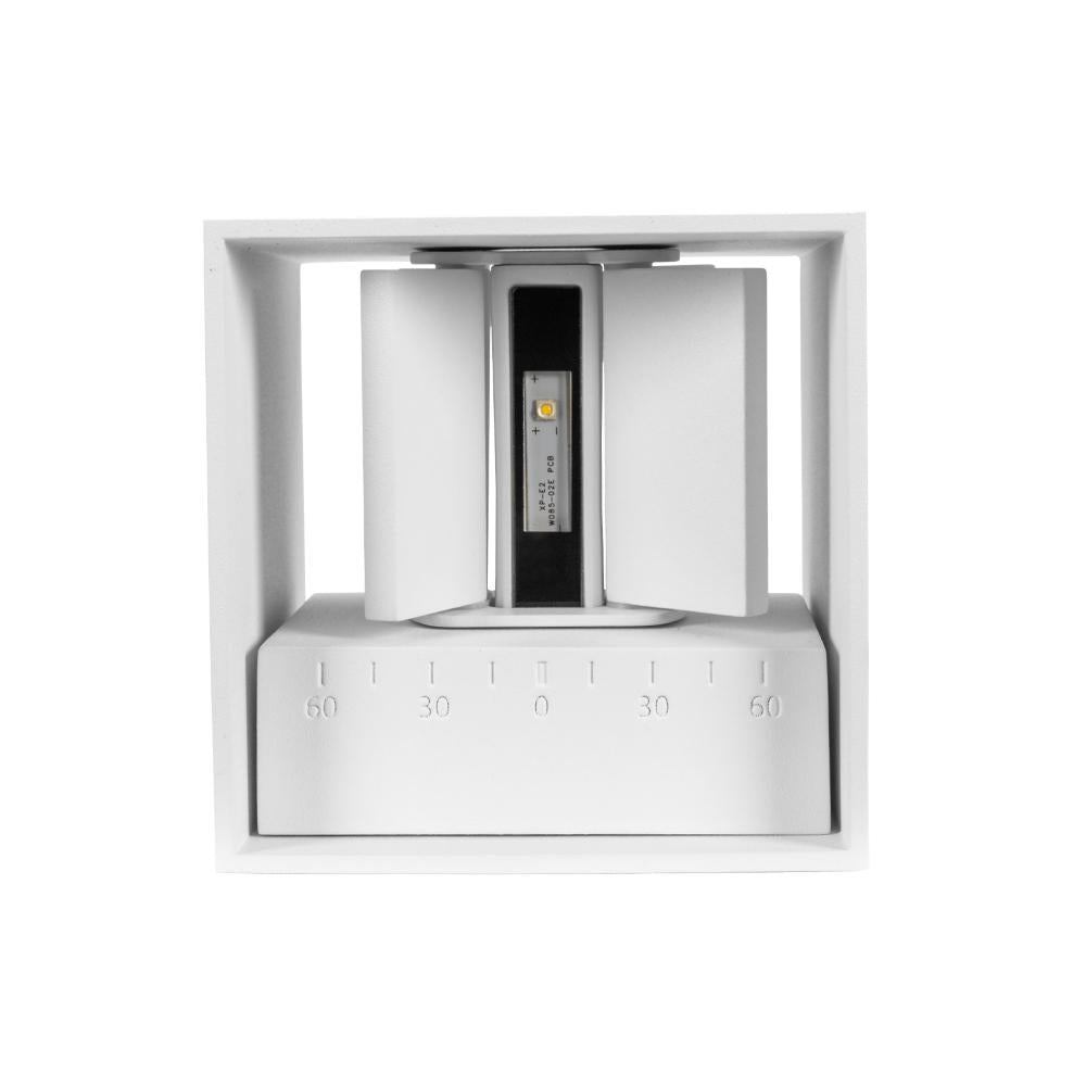 Wandlamp | kubus 10x10x10cm | 6W | 2300K | dimbaar