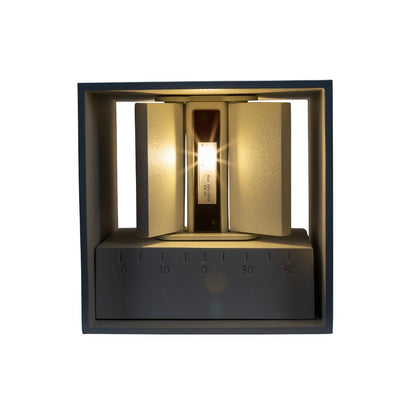 Wandlamp | kubus 10x10x10cm | 6W | 2300K | dimbaar