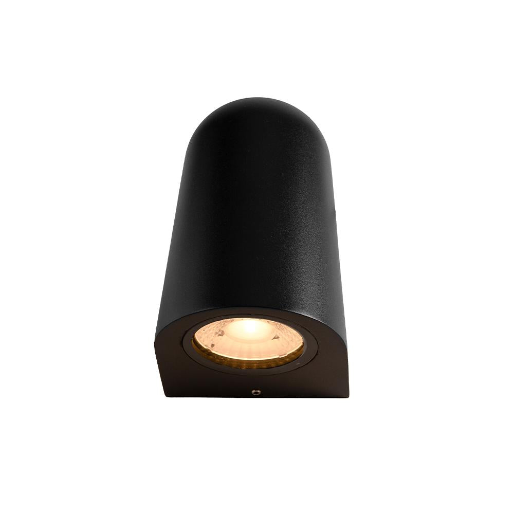 Wandlamp | zwart | 5,7W | 2700K | IP65 | dimbaar