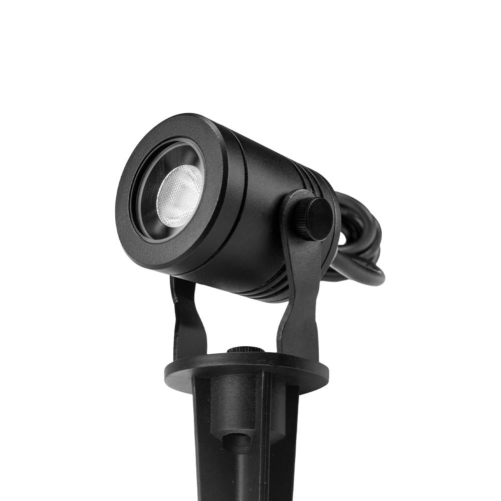 Tuinspot 24V | 40° | 2,5W | zwart | 2300K | niet dimbaar