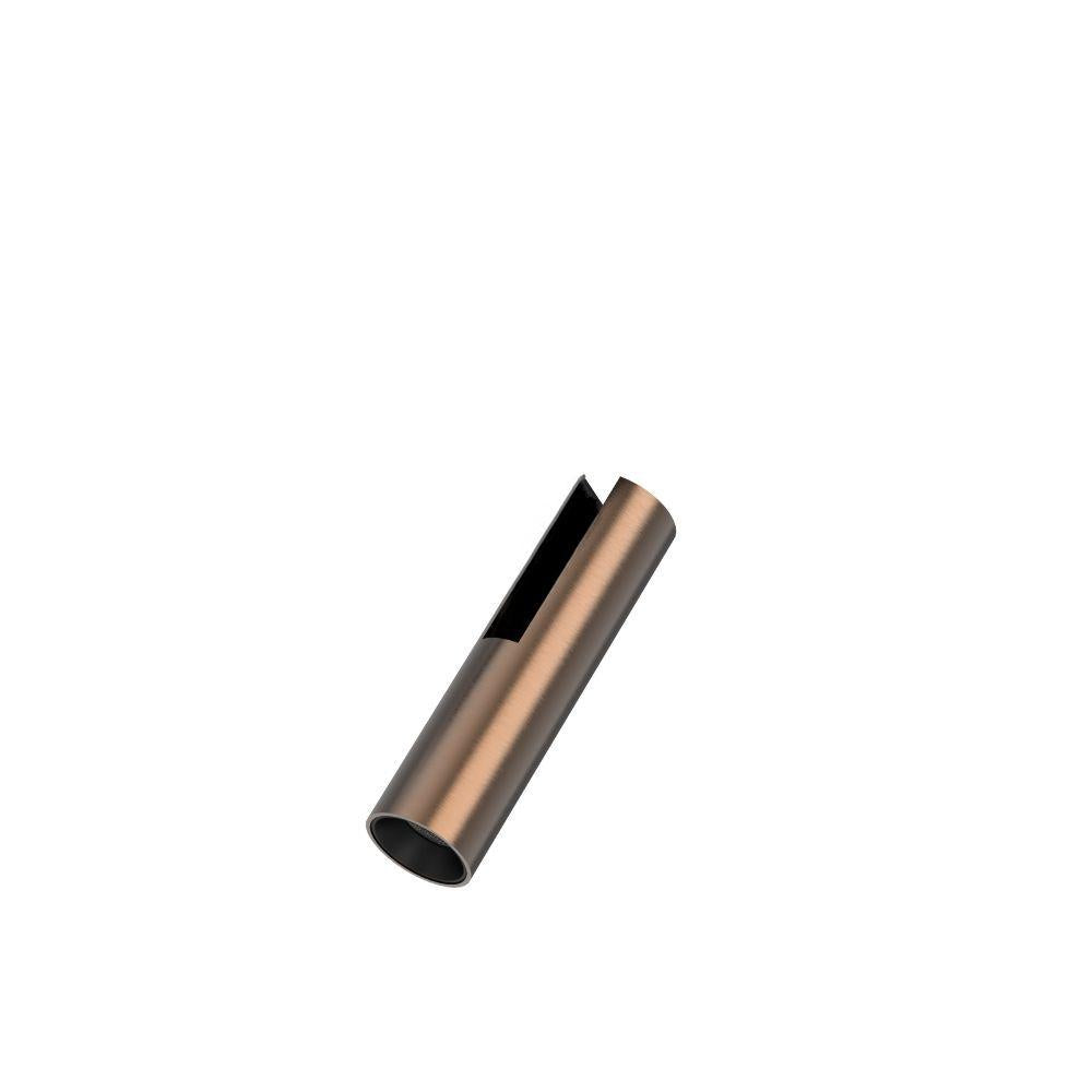 T48/20 | tube voor spot | Ø25mm | brushed