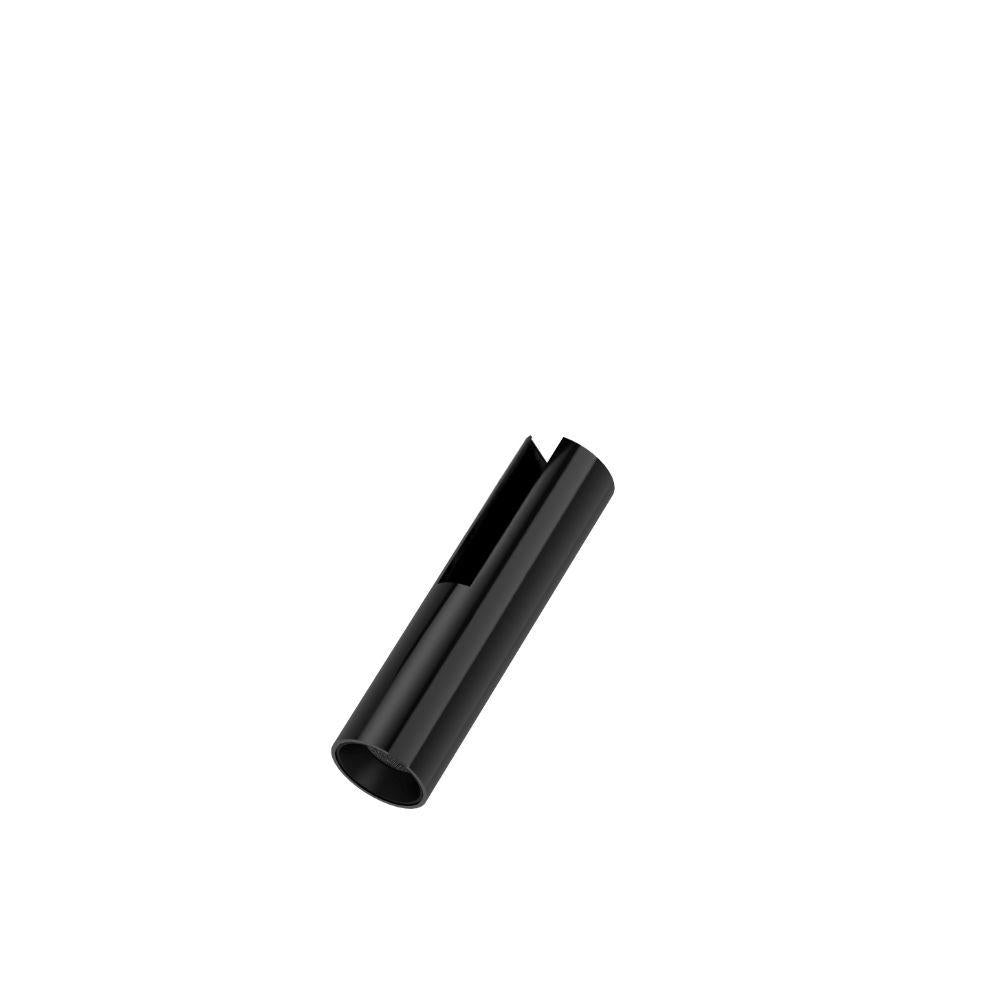 T48/20 | tube voor spot | Ø25mm | zwart chroom