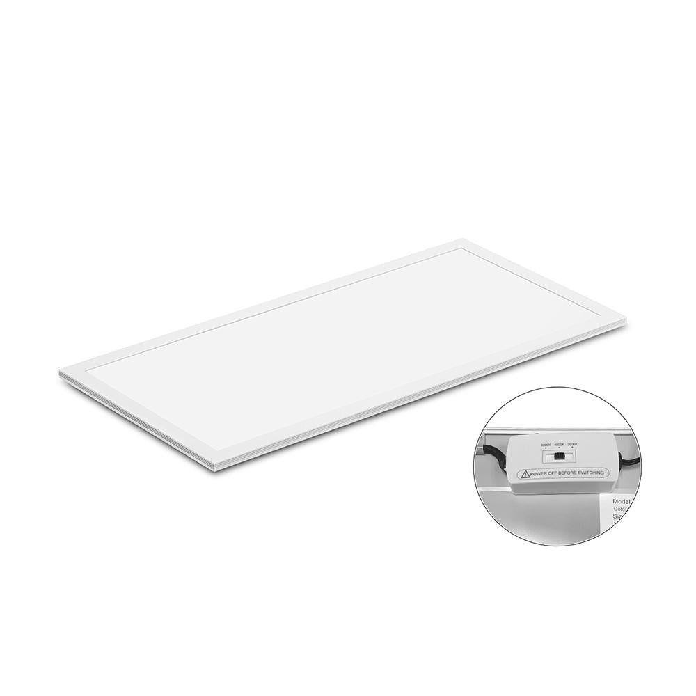 LED paneel 60x120 | >100L/W | 3-CCT | wit frame | niet dimbaar