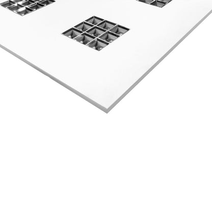 LED paneel | reflector | 60x60 | 3-CCT | wit frame | UGR<17