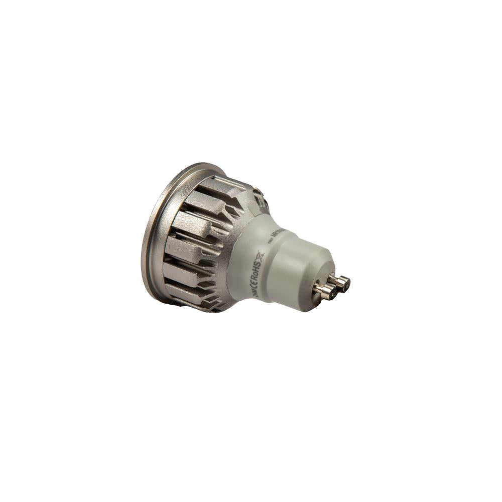 GU10 | zilver | 5W | 24° | 2700K | CRI>92
